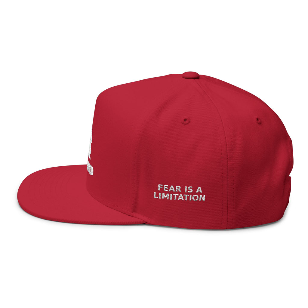 FEAR IS A LIMITATION Snapback Hat