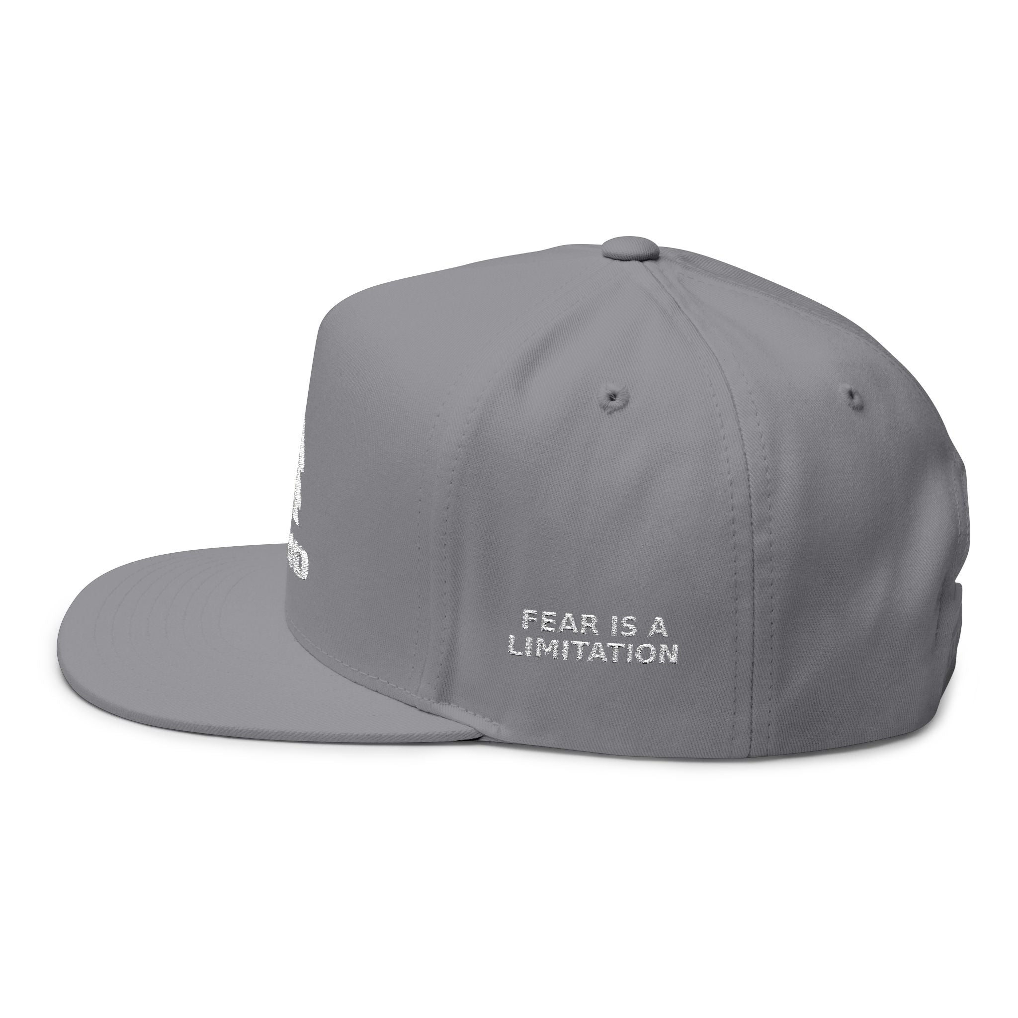 FEAR IS A LIMITATION Snapback Hat